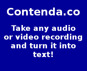 summarize audio & video-to-text